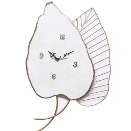 amaya decors Double Leaf Wall Clock image 2