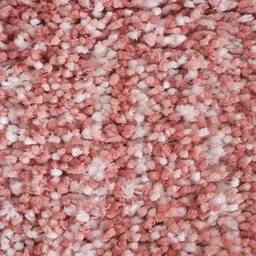 Pink Solid Cotton Blend 33x21 Inches Multipurpose Bath Mat By Klotthe image 5