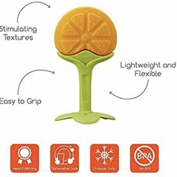 sbts Combo Baby Food Feeder Fruit Nibbler & Teether Pack-3 FST-1 Cap-90 ml combo 1 - silicone image 4