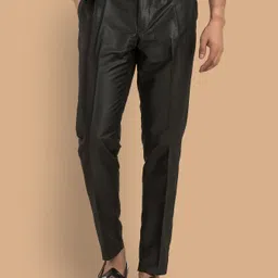 trends of ethnic Men's Black Colour Straight Pant Style Pyjama (Trouser) Men Pyjama-picture-34