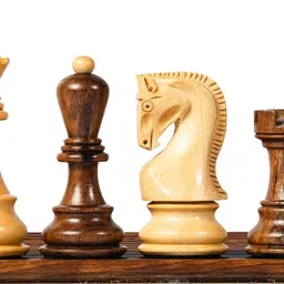 boss handicrafts 3.9" Russian Zagreb chess pieces with 19" chessboard 50 cm Chess Board image 2