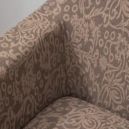 HOKIPO Taupe & Grey Solid Polyester 3 Piece Sofa Cover With Arms image 3