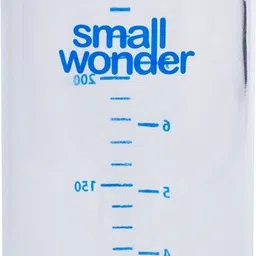 small wonder Borosilicate Baby Glass Feeding Bottle - 250 ml image 1