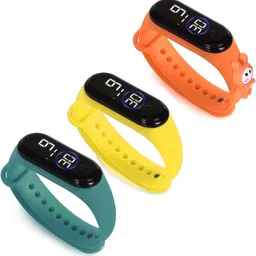 HYPERLEX 3 COMBO Stylish Digital LED Bracelet Band Wrist Watch for Kids, Boys & Men-picture-18