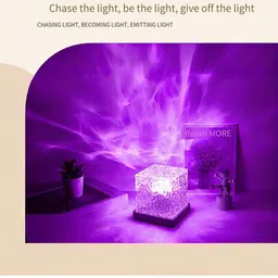 Dynamic Water Pattern Light, 16 Colors, LED Mood Lamp 23 Table Lamp-image-17