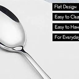 creativescrafts Spoons set of 12 Stainless Steel Table Spoon Set image 4