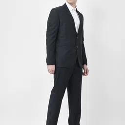 crimsoune club Men 2 Pcs Set Checkered Suit image 4