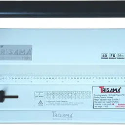 TRISAMA LGL/FS/A4 size Spiral Binding Machine with Margin Adjuster Manual Ring Binder Manual Wire Binder-picture-18
