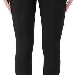 unbeatable Solid Women Black Tights image 2