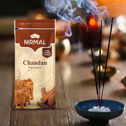 shubhkart NIRMAL CHANDAN AGARBATTI ZIPPER Chandan image 4