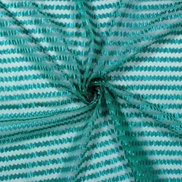 brand roots 153 cm (5 ft) Window Tissue Semi Transparent Curtain (Pack Of 2) image 3