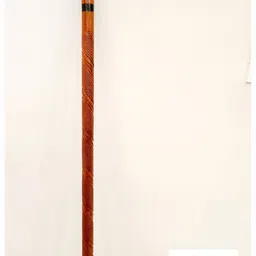 Wooden handle adjustable walking stick with base rubber in 36 inches Walking Stick-image-5