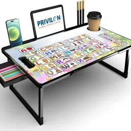 furnigully Foldable multipurpose Table Wood Portable Laptop Table-picture-10