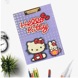 sna 3D Digital Print Exam Pad, Clipboard Writing Pad , HELLO KITTY image 4