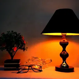 candela NEW2025_Conical Shade Table Lamp (Black) Table Lamp image 2