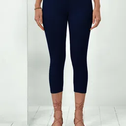 lyra Capri Women Dark Blue Capri-picture-48