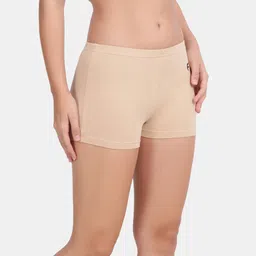 envie Solid Women Beige Basic Shorts image 3