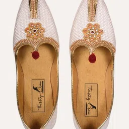 Handcrafted Indian Wedding Juttis, Sherwani Jutti Traditional Ethnic Slip On For Men-image-15
