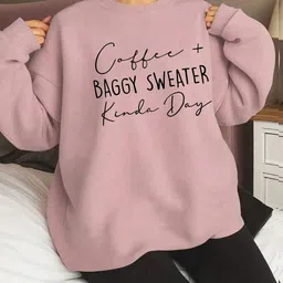 kiutees Women Full Sleeve Printed Sweatshirt image 1