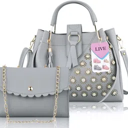 live Women Grey Messenger Bag-picture-30