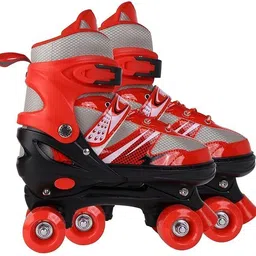 orayan Roller Skates with Break for Boys and Girls Adjustable Inline Skating Shoe Skates - Size 7-10 UK-picture-25