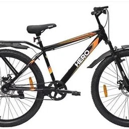 rrtrading Hero Next 26T Bicycle, Dual Disc Brakes, Front Suspension for 12+ Years (Unisex) 26 T (inch) Mountain Cycle-picture-17