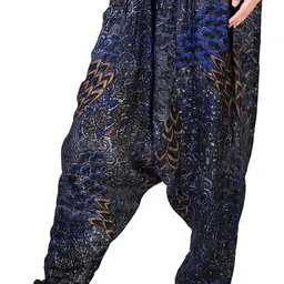 narnari Printed Rayon Women Harem Pants image 4