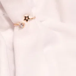 SALTY Stone-Studded Star Shaped Adjustable Finger Ring image 3