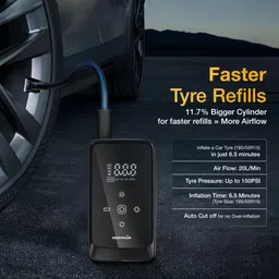 reffair AirSwift70 150 psi Tyre Air Pump for Car & Bike image 2