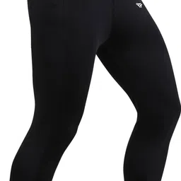 kyk Solid Men Black Tights-picture-29