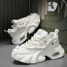 pinstyle Soft Insole, Slip-Resistance|Casual Walking Sneakers For Men Sneakers For Men image 2