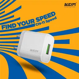 KDM 2.4 A Single Port Mobile Charger with Detachable Cable image 5