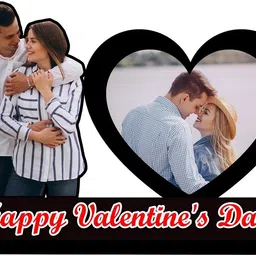 prints club Customized Valentine Cutout table top 1 inch table top frame-picture-27
