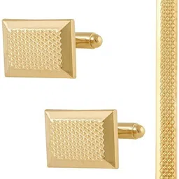 TAGAARU Brass Cufflink & Tie Pin Set-picture-29
