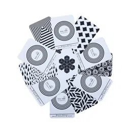 Baby Moo Infant Kids Set Of 12 High Contrast Flash Cards image 2