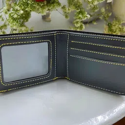 celed Men Formal Black Genuine Leather Wallet image 2