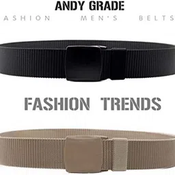 edifier Men & Women Casual Multicolor Nylon, Canvas Belt image 2