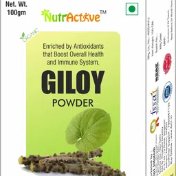 nutractive Organic Giloy Powder | Geeloh | Guduchi - Tinospora Cordifolia image 5