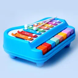 hara enterprice 2 in 1 Piano Xylophone Toy for Toddlers,8 Multicolored Keyboard Piano image 1
