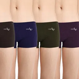 Pack of 5 Women Boy Short Multicolor Panty-image-0