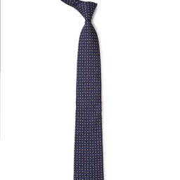 Tossido Men Blue & Yellow Printed Broad Tie image 2