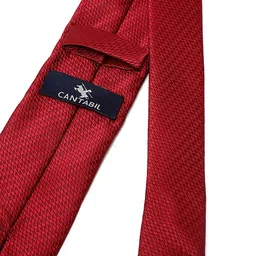Cantabil Men Woven Design Broad Tie image 2