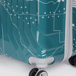 Teakwood Leathers Set of 3 Map 360 Degree Rotation Hard-Sided Trolley Bags 182L image 4