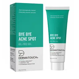 Dermatouch Bye Bye Acne Spot Oil-Free Gel For Pimple Removal 20gm image 1