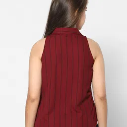 TeenTrums Vertical Striped Shirt Style Top image 4