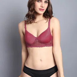 In-Curve Pack Of 3 Cotton Bra Panty Lingerie Set image 3