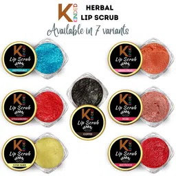 KINDED Set of 2 Herbal Lip Scrub 10 g Each - Rose 04 - Beetroot 06 image 3