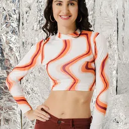 TANDUL Print Crop Top-picture-16
