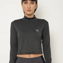 CHKOKKO Grey Crop Top-image-50
