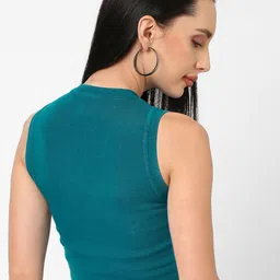 Kraus Jeans Women Sleeveless Crop Top image 5